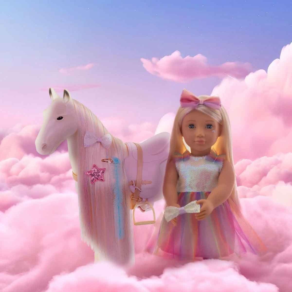 أور جينيريشن دمية أزياء آيريس 18 إنش للبنات، 3-4 سنوات