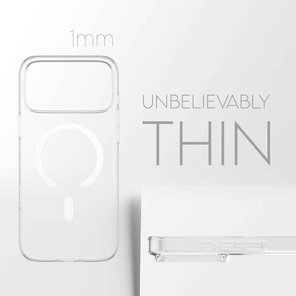 بانزر جلاس كير حافظة سليم شفافة لجوال ايفون 17 برو ماكس