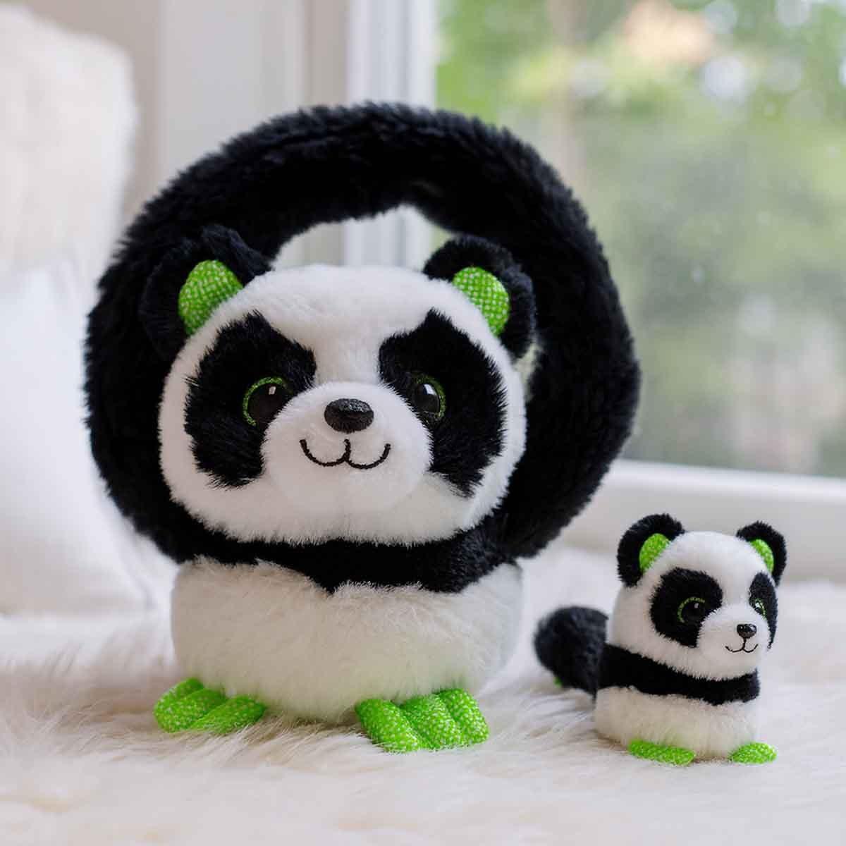 بارتي بيتس دمية محشوة إلكترونية باندا للجنسين، عمر 3-4 سنوات