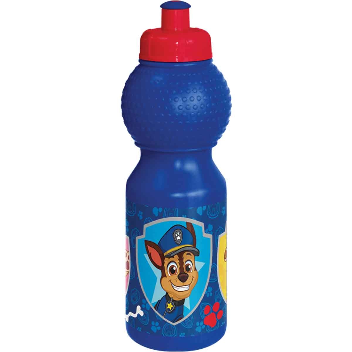 باو باترول مجموعة حقيبة ترولي 5 في 1 مقاس 16 انش مع صندوق غداء وزجاجة ومقلمة وحقيبة غداء