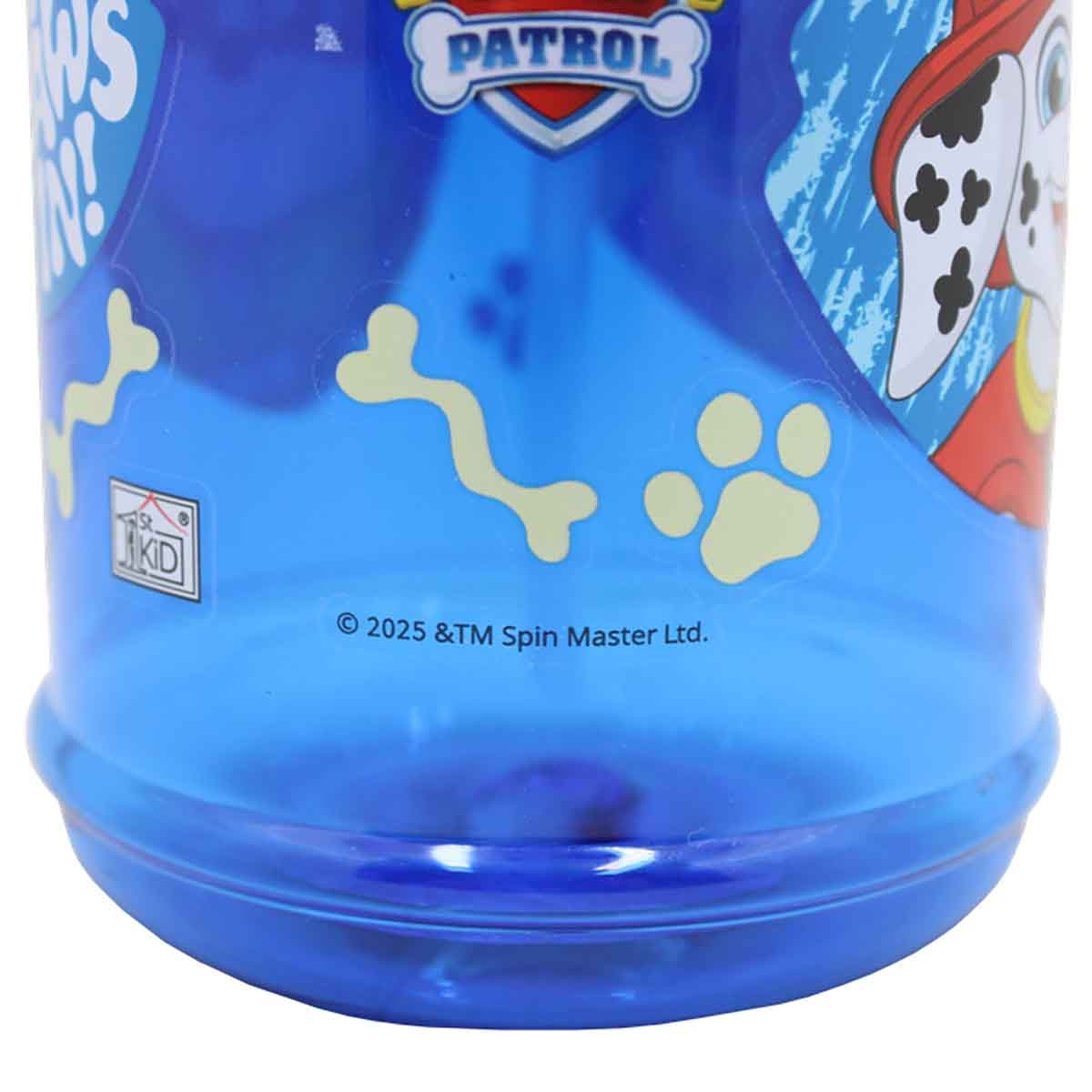 باو باترول زجاجة ماء شفافة خالية من BPA