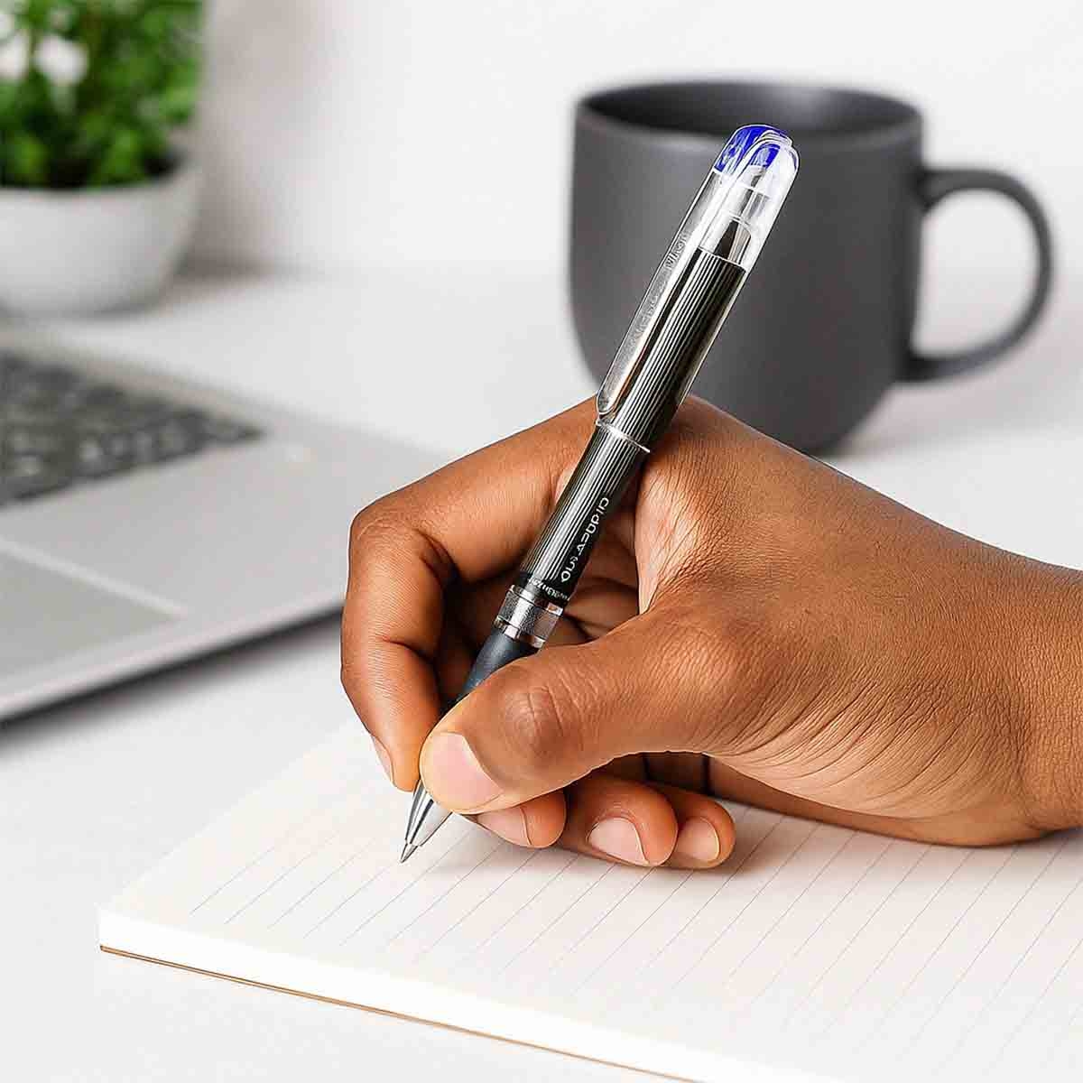 بنتل قلم جل هايبرد دي إكس 0.7 ملم أزرق