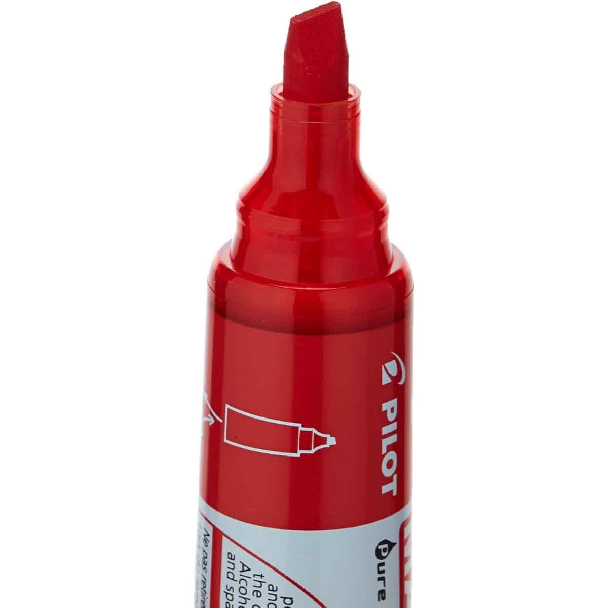 بايلوت مجموعة ماركر سبورة بيضاء V برود ماستر عدد 4