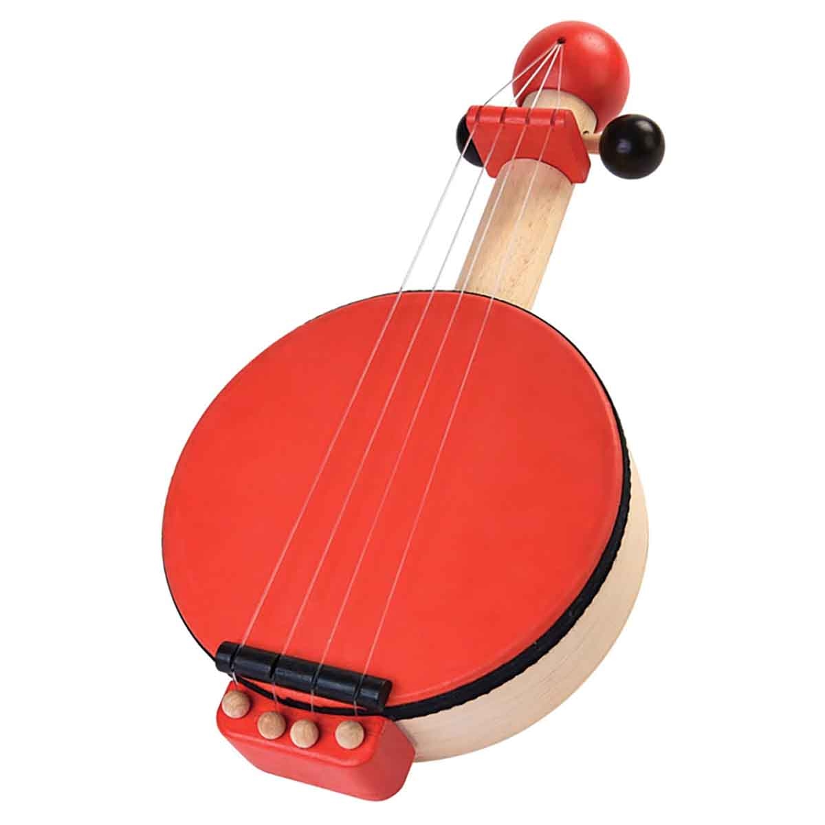 بلان تويز لعبة موسيقية بانجو خشبية للجنسين 3 - 4 سنوات