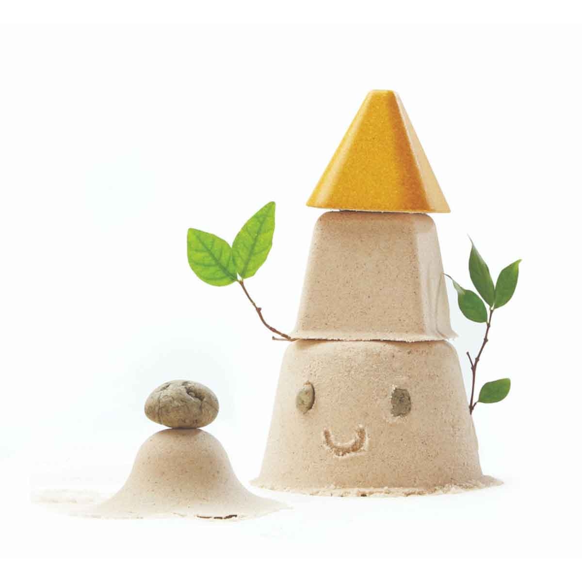 بلان تويز مجموعة ألعاب رمل إبداعية خشبية للجنسين 3 - 4 سنوات