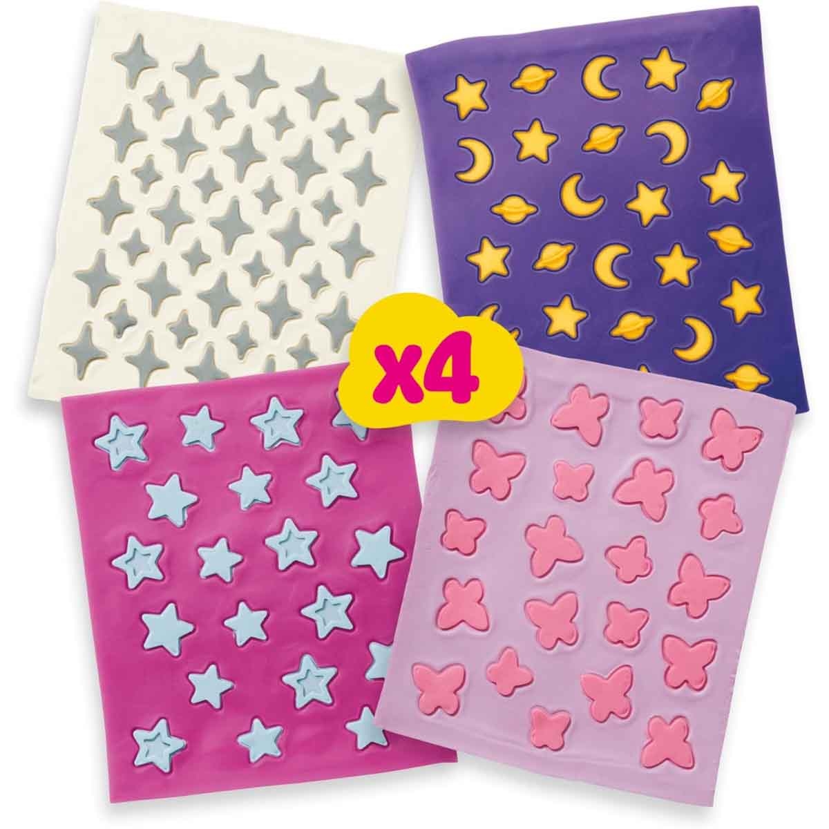 بلاي دو باربي عبوة إكسسوارات لمعان وأحجار للبنات، 5-7 سنوات