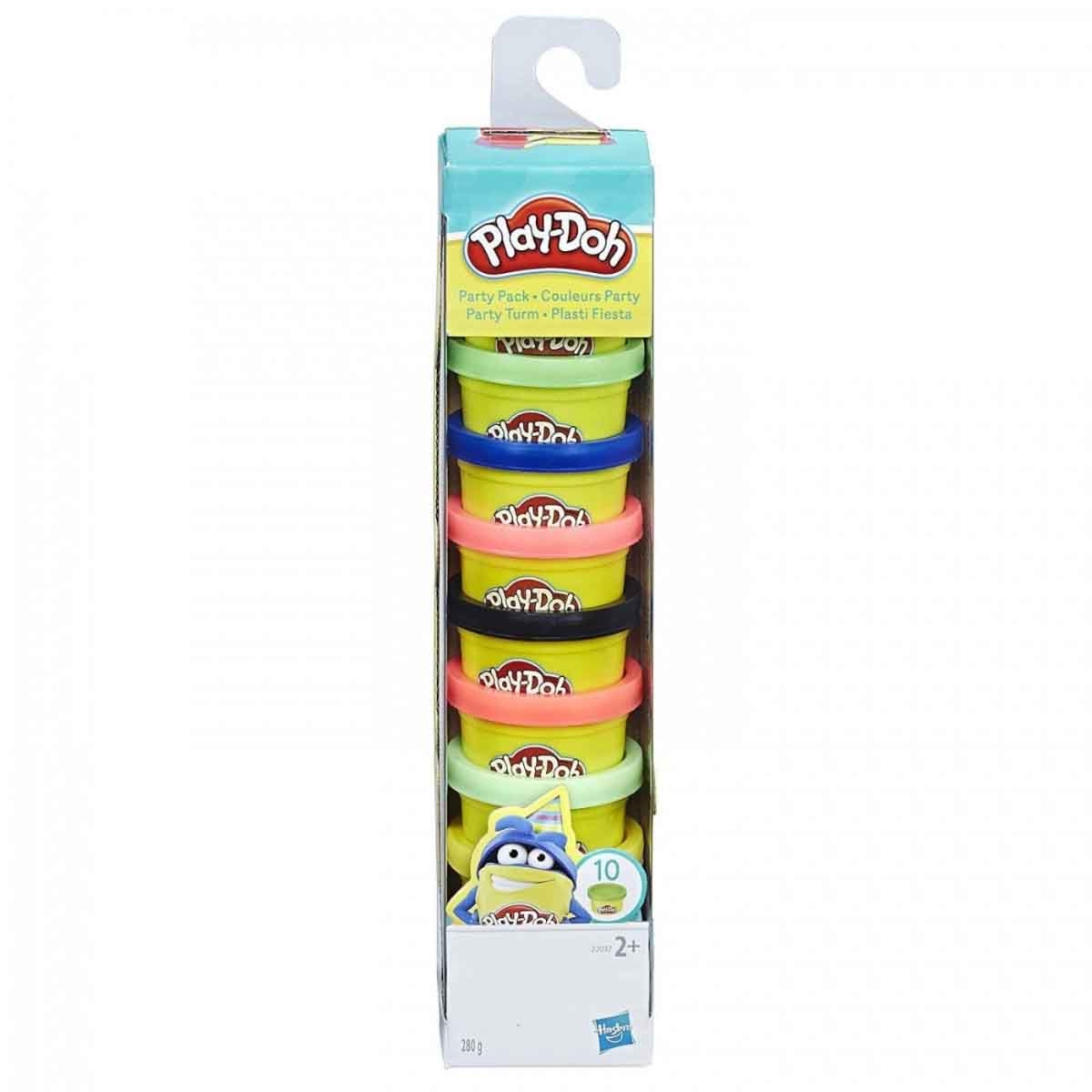 بلاي-دو مجموعة معجون التشكيل مع حقيبة حامل كرايولا وطقم يونيكورن المتوهج، للجنسين، 3-4 سنوات