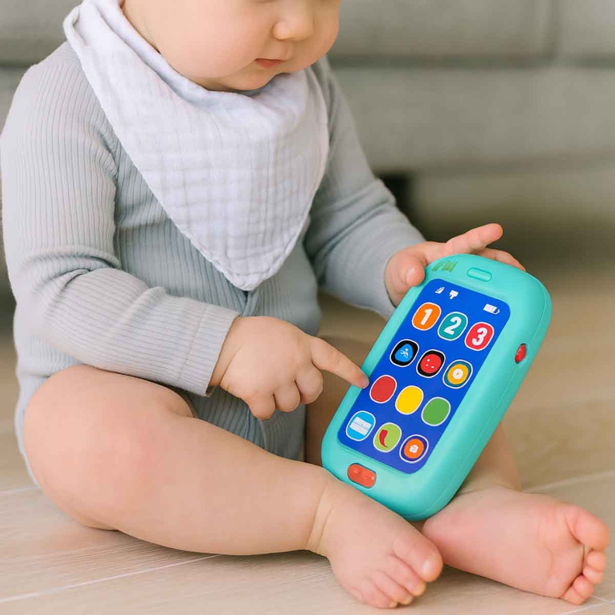 بلاي جو هاتف تعليمي موسيقي للّمس للرضع عمر 0-2 سنوات