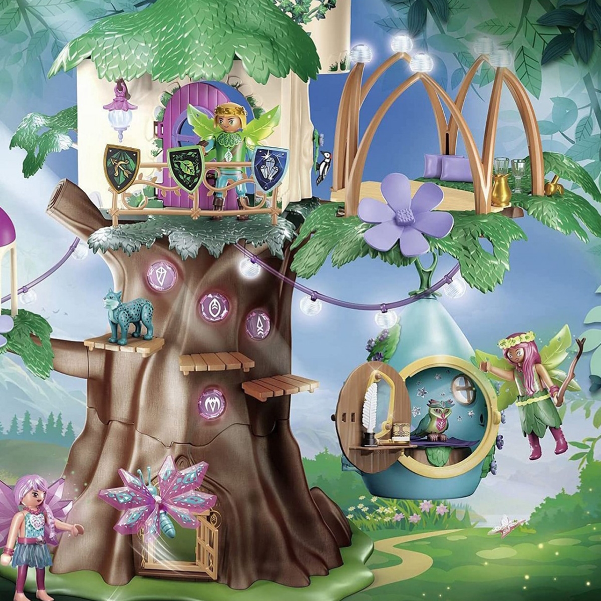 بلاي موبيل مغامرات أيُوما كوخ الجنية للجنسين، 8-10 سنوات