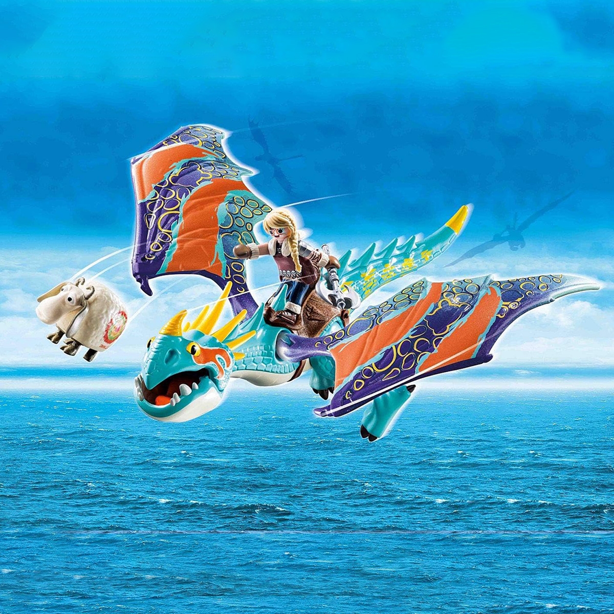 بلاي موبيل دريم ووركس سباق التنانين أستريد وستورمفلاي للجنسين، 5-7 سنوات