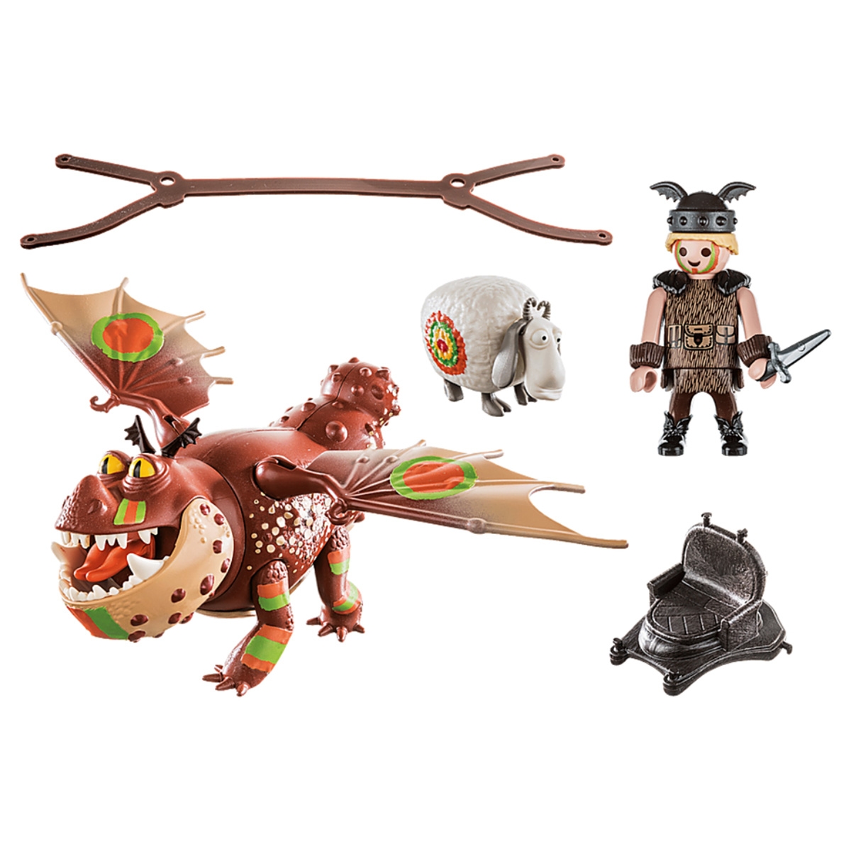 بلاي موبيل دريم ووركس سباق التنانين فيشليغز وميتلوغ للجنسين، 5-7 سنوات