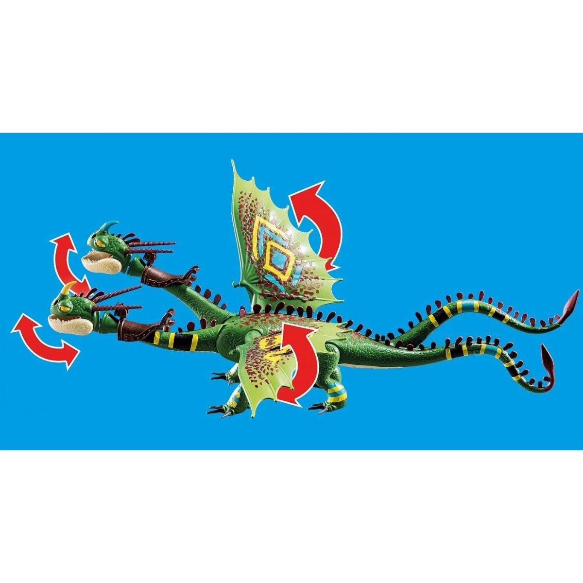 بلاي موبيل دريم ووركس سباق التنانين رافنَت وتافنَت مع بارف وبلش للجنسين، 5-7 سنوات