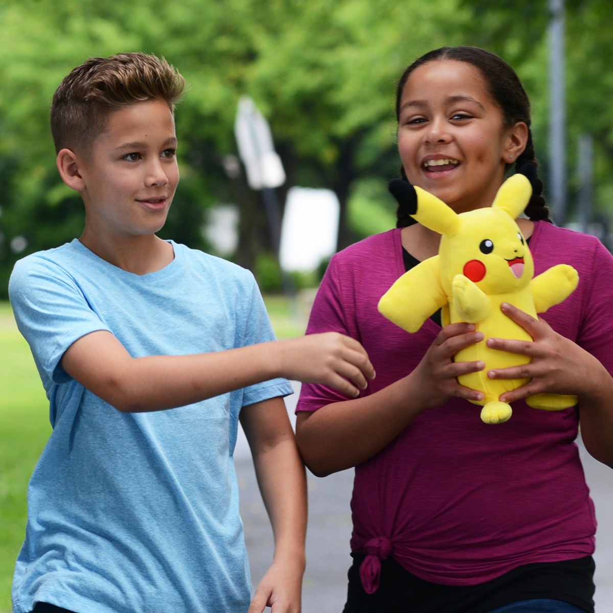 بوكيمون لعبة تفاعلية بيكاتشو بحركة قوية 10 إنش للجنسين، 3-4 سنوات