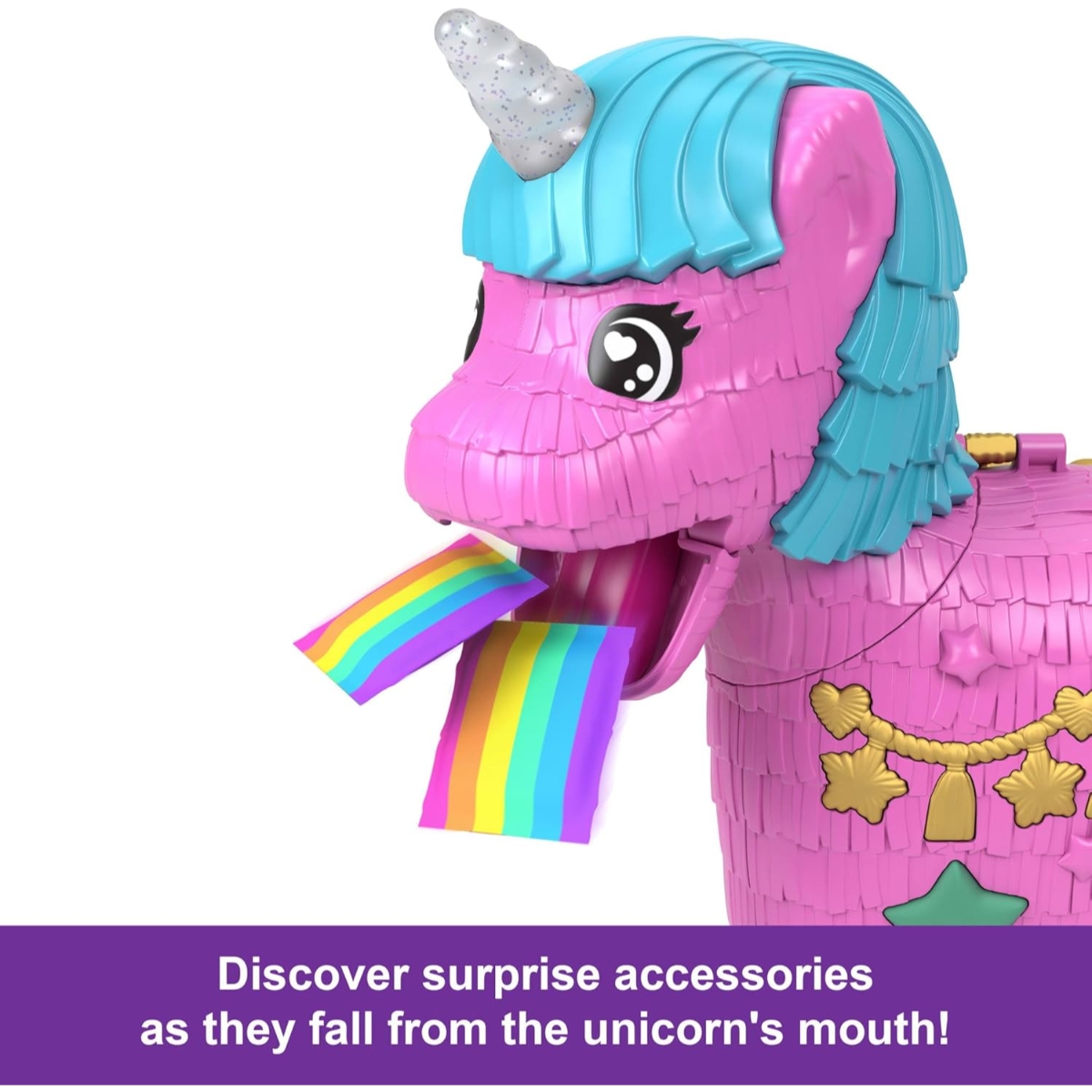 بولي بوكيت مجموعة حفلة يونيكورن 35 سنة للبنات، 5-7 سنوات