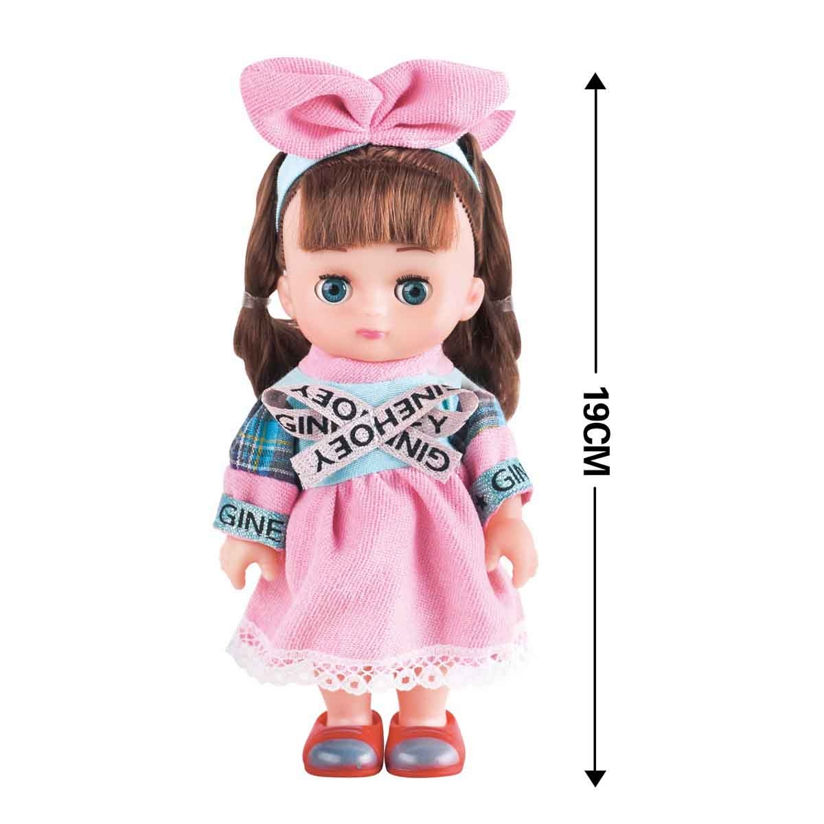 باور جوي 7.5 انش بيبي كايلا مجموعة دمى مع حقيبة ظهر متنوعة للبنات، عمر 3-4 سنوات