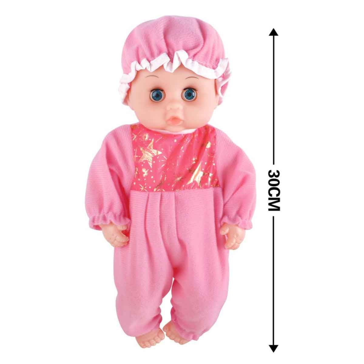 باور جوي عربة كايلا 12 إنش مع طقم الدمية للبنات، 3-4 سنوات