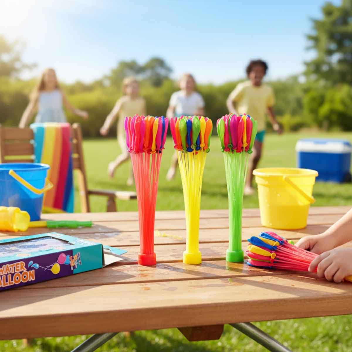 باور جوي مجموعة بالونات ماء متنوعة عصرية 111-قطعة للأطفال للجنسين، 8-10 سنوات