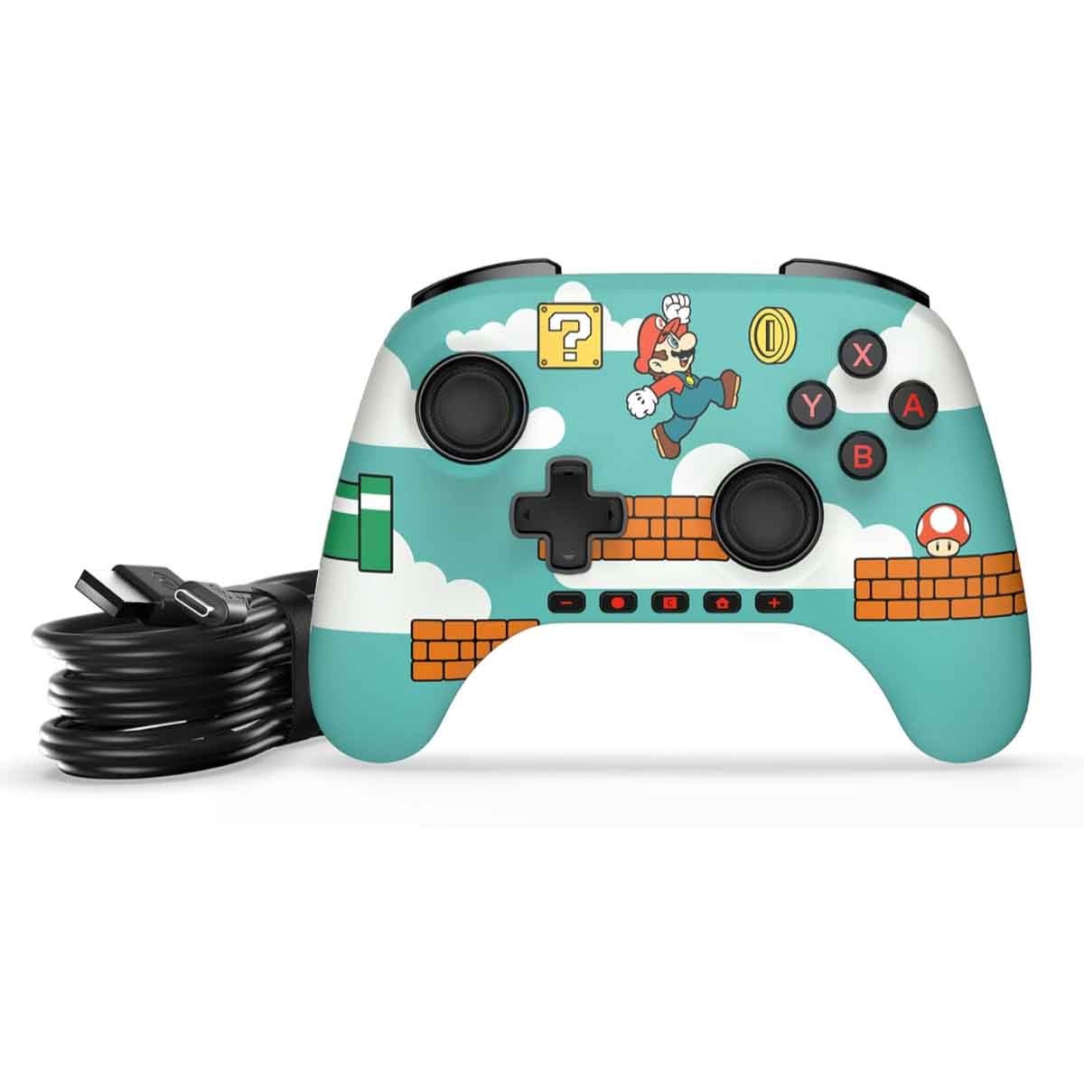 باور إيه ماريو تايم وحدة تحكم ألعاب سلكية أدفانتج