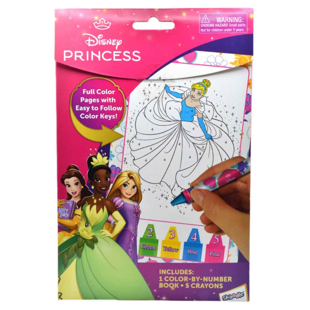 ديزني برينسيس مجموعة رسم بالأرقام للأطفال بعمر 3-4 سنوات