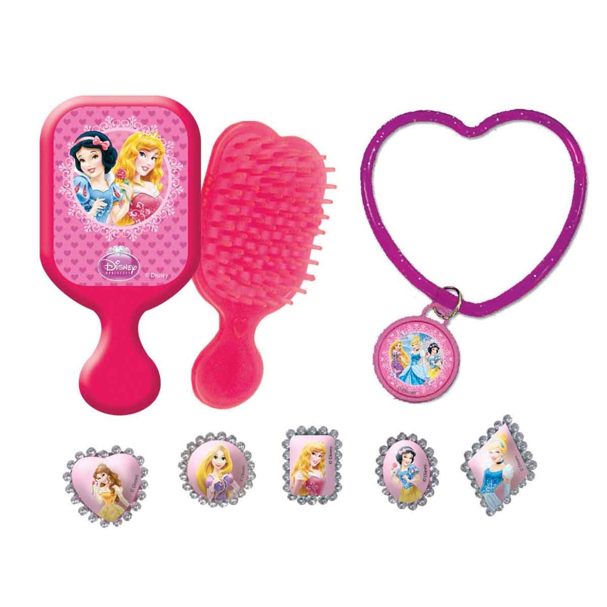 ديزني برنسيس مجموعة قيمة 24-قطعة هدايا لامعة