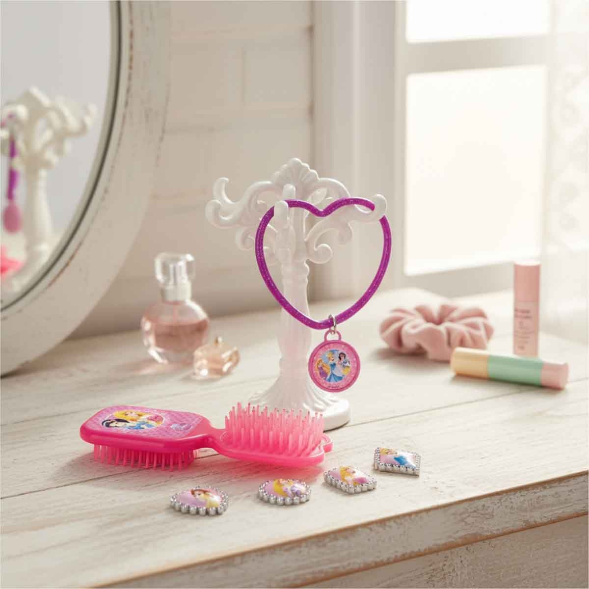 ديزني برنسيس مجموعة قيمة 24-قطعة هدايا لامعة