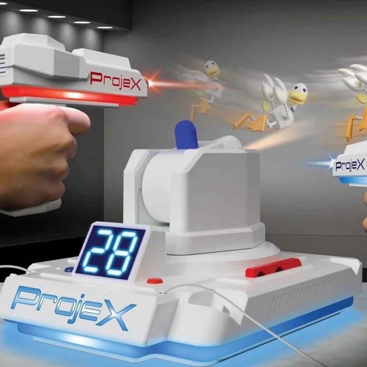 ليزر إكس لعبة أركيد بروجيكس بإسقاط رسوم متحركة للجنسين من عمر 5-7 سنوات