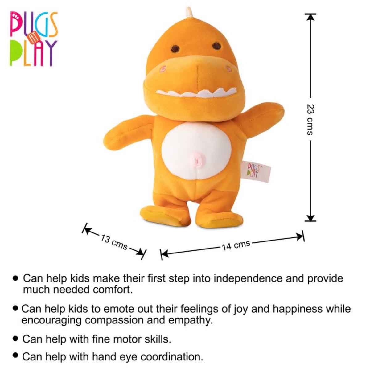 باغز آت بلاي لعبة ريكس 9 إنش بطارية يمشي ويتكلم للجنسين، 3-4 سنوات