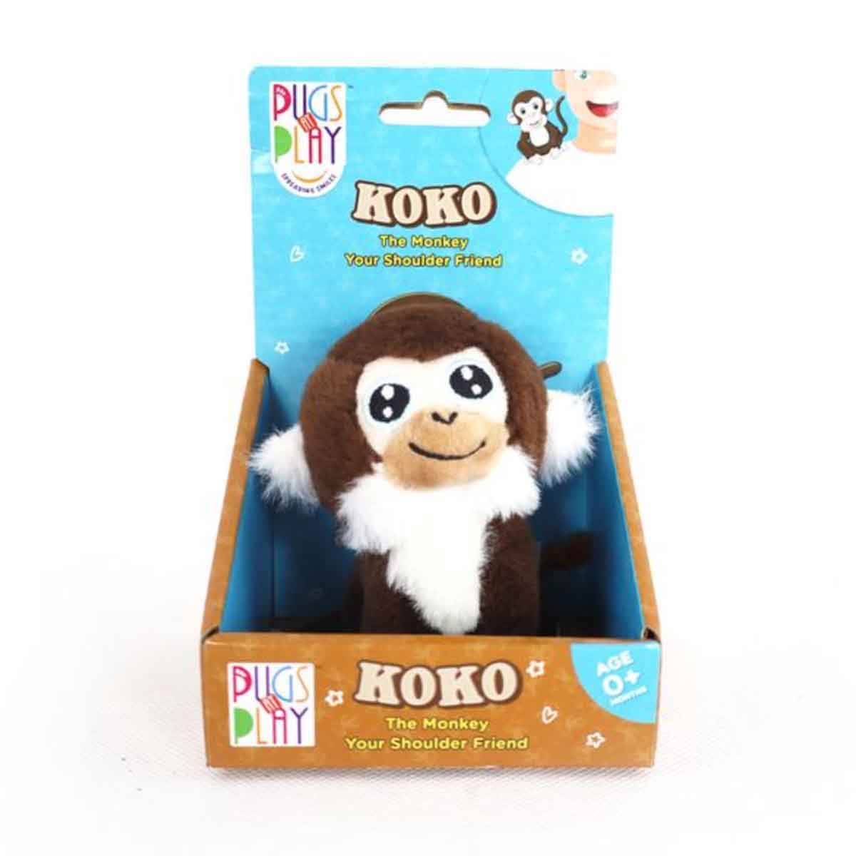 باغز آت بلاي لعبة شولدر بَدي كوكو 4 إنش للرضع، 0-2 سنة