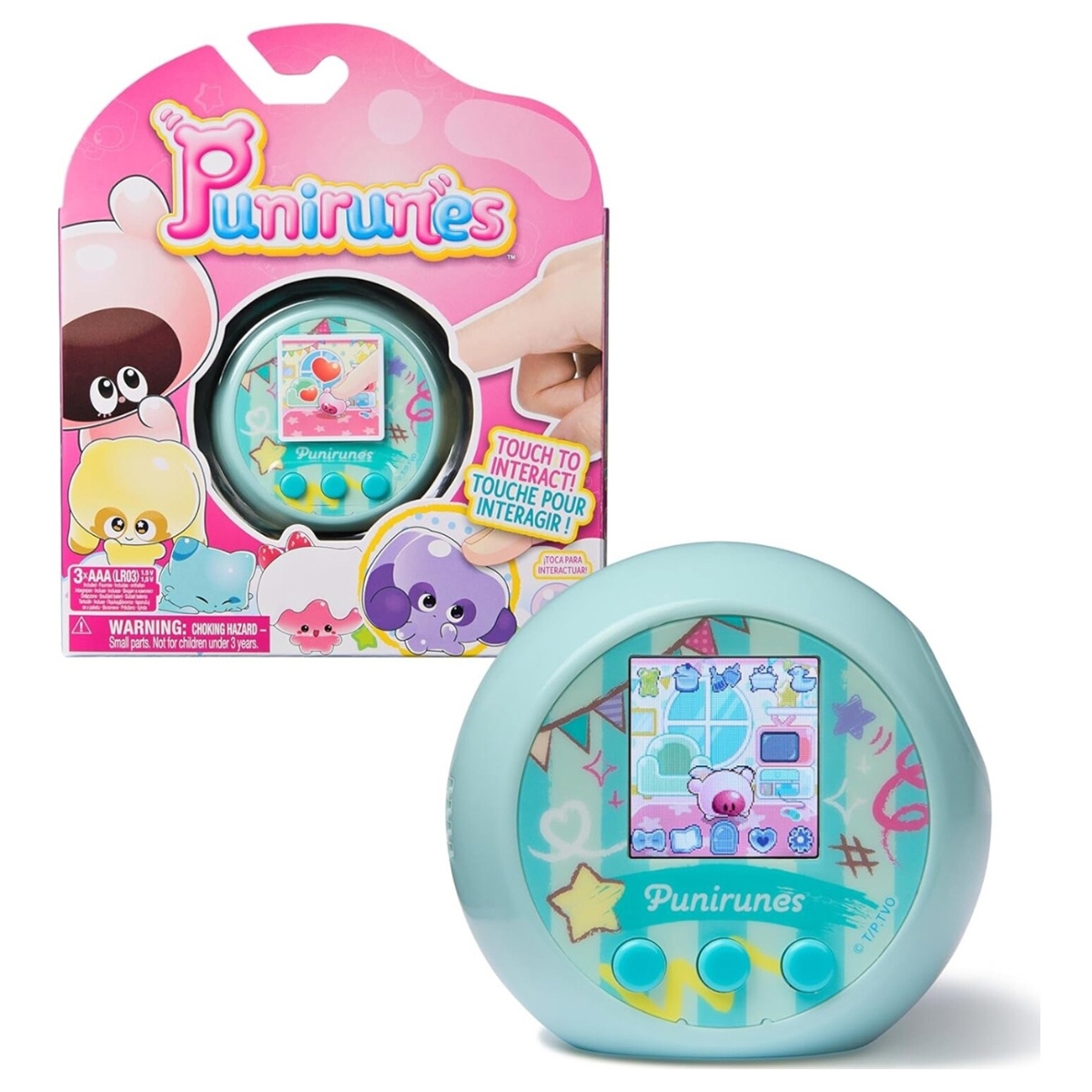 بونيرونز حيوان رقمي تفاعلي وناعم للجنسين، 5-7 سنوات