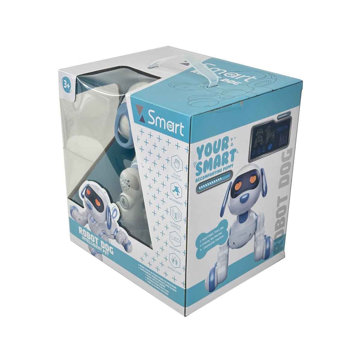 أمويل لعبة روبوت كلب أليف بالتحكم عن بعد للأولاد، عمر 3-4 سنوات