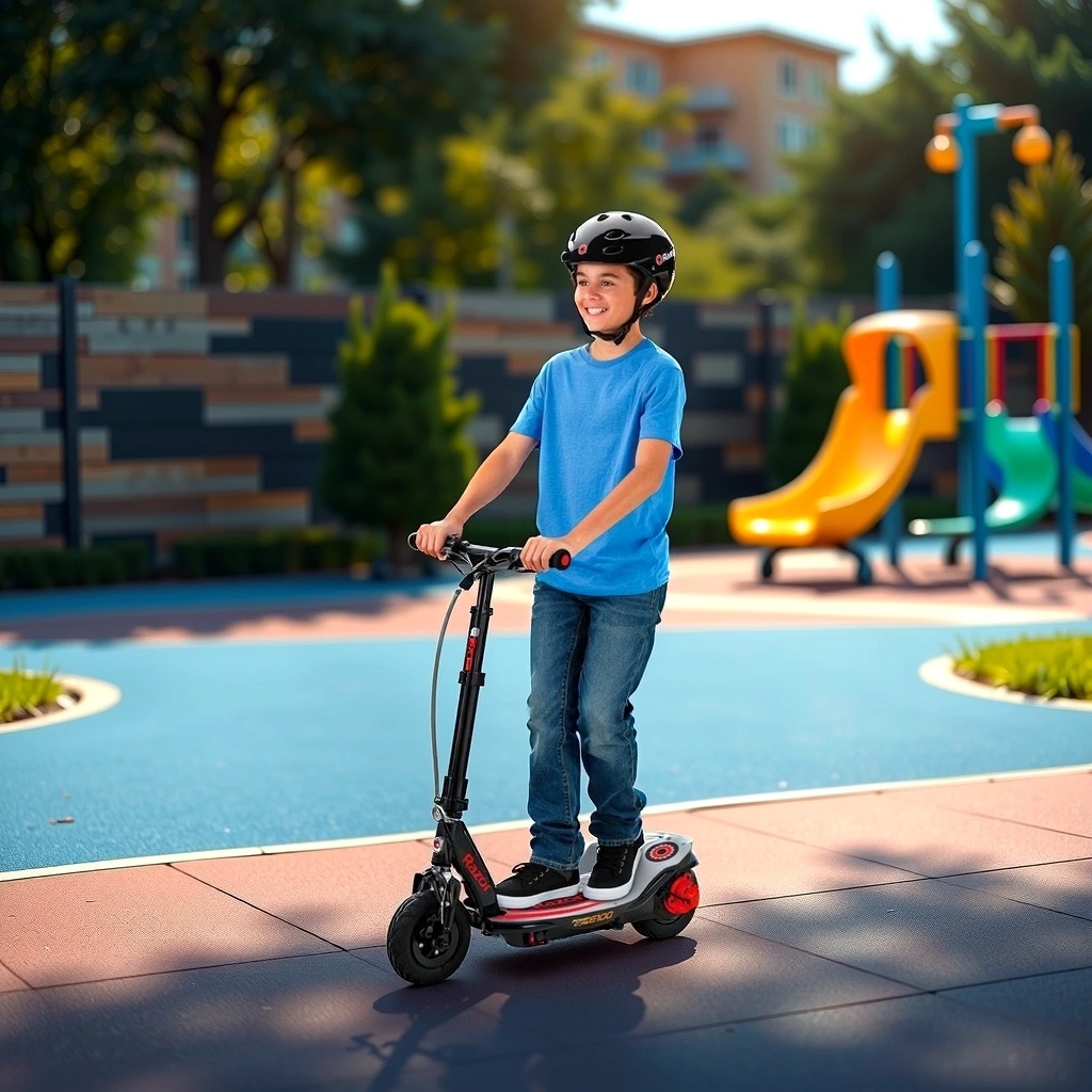 رازر سكوتر باور كور E100 كهربائي للجنسين، 8-10 سنوات