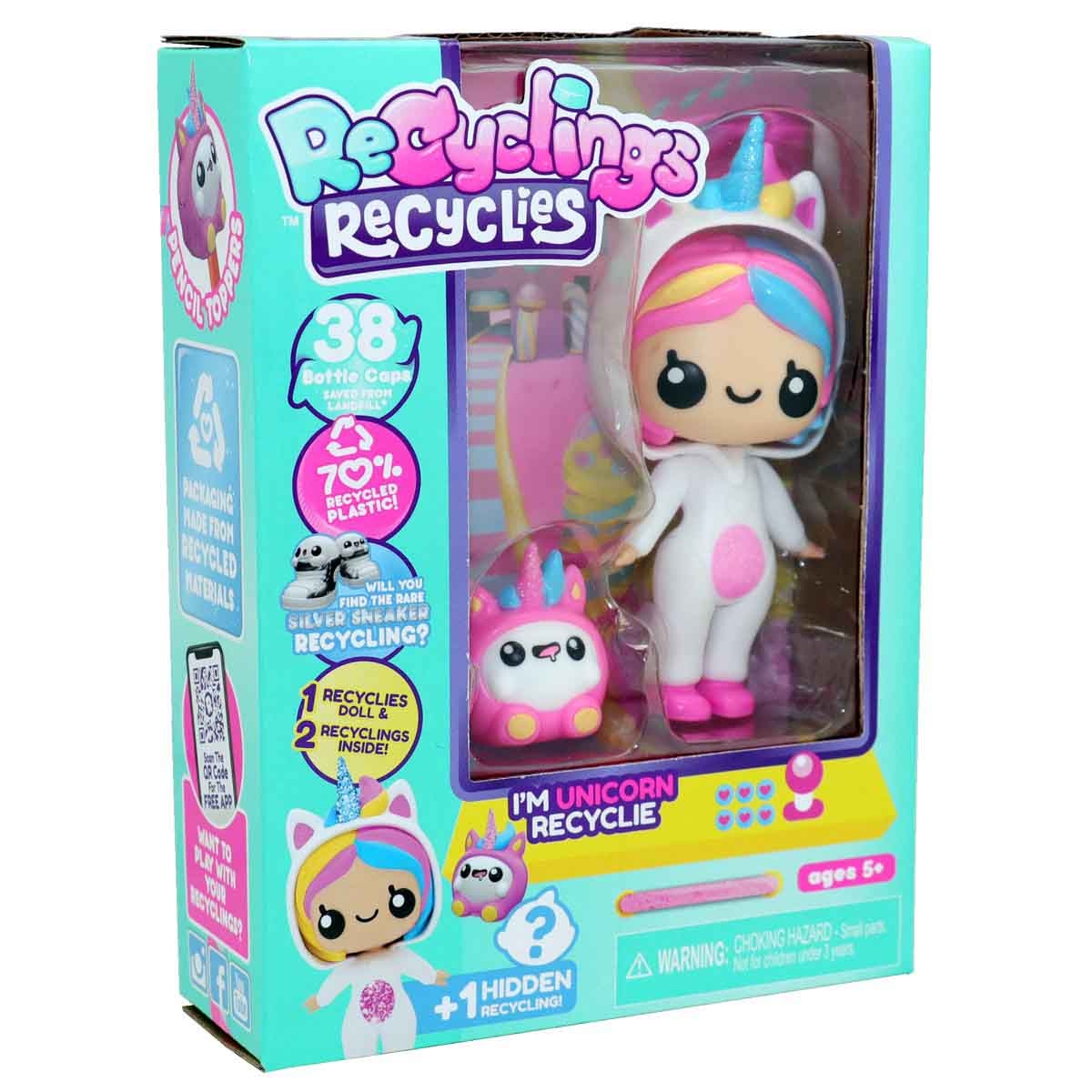 ريسايكلينغز ريسايكليز آند فريندز شخصية أكشن متنوعة للبنات عمر 5-7 سنوات