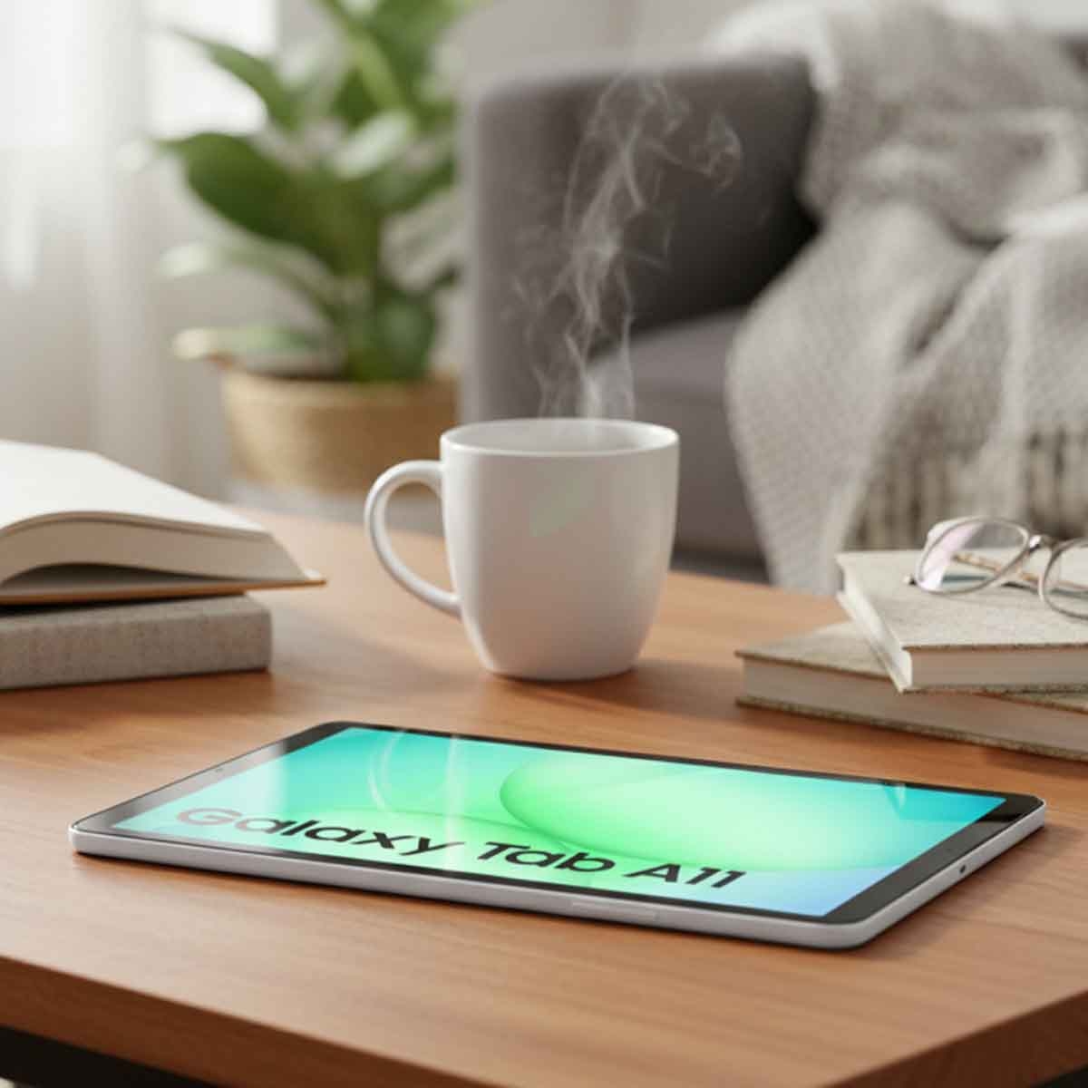 سامسونج جالاكسي تاب A11 واي فاي جهاز لوحي أندرويد 4 جيجابايت رام 64 جيجابايت