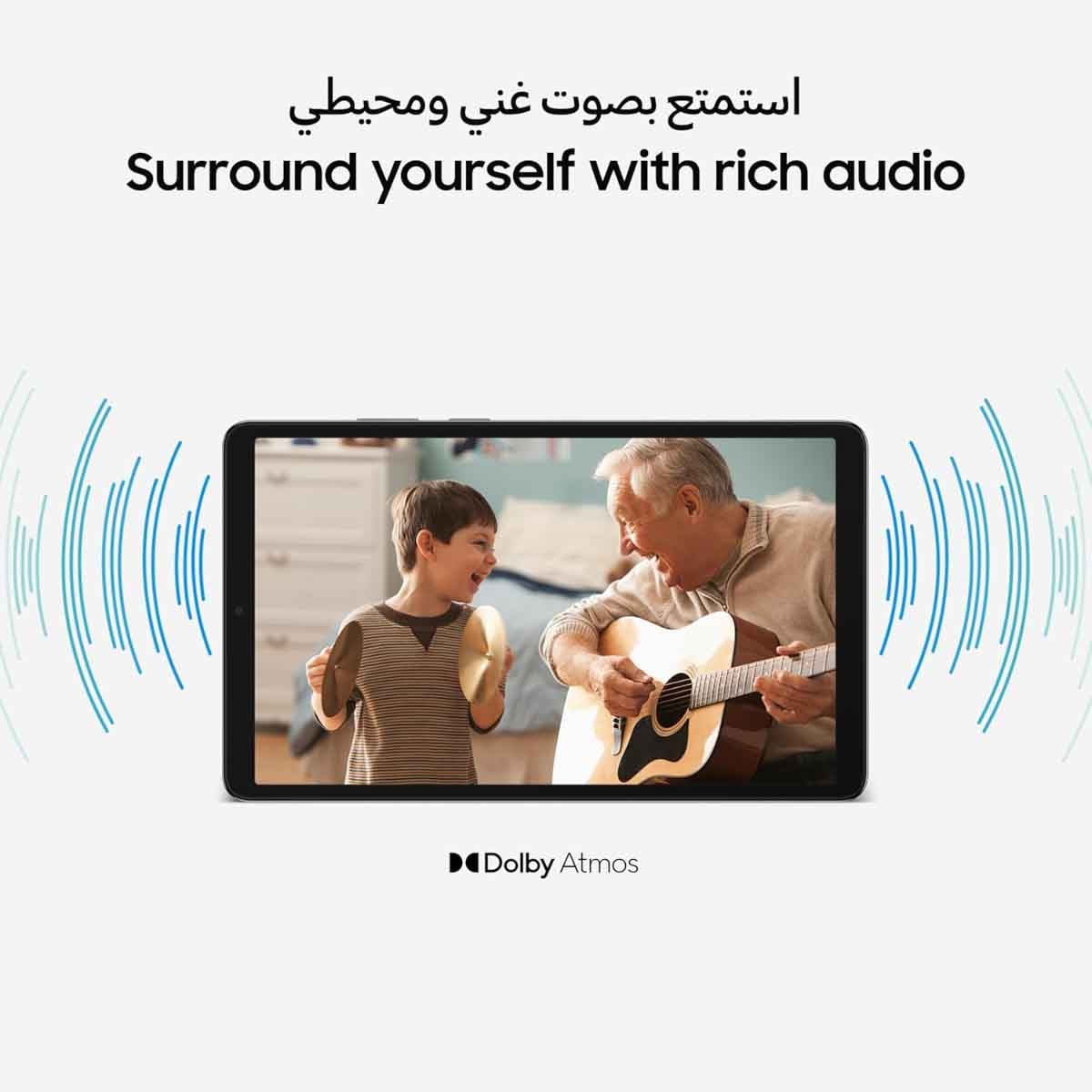 سامسونج جالاكسي تاب A11 واي فاي جهاز لوحي أندرويد 4 جيجابايت رام 64 جيجابايت