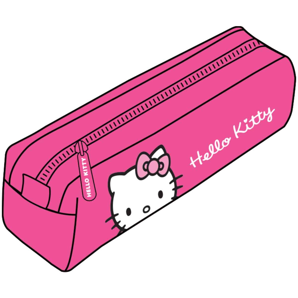 هيلو كيتي مجموعة حقيبة ظهر 4 في 1 مع حقيبة غداء ومقلمة وزجاجة