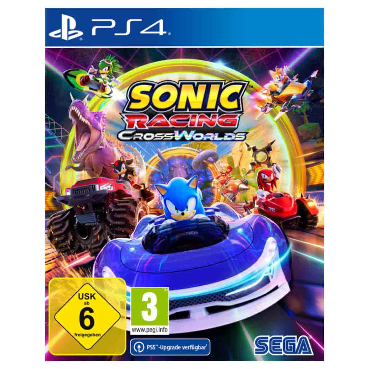 سيجا لعبة سونيك ريسينغ: كروس-وورلدز متوافق مع بلايستيشن 4