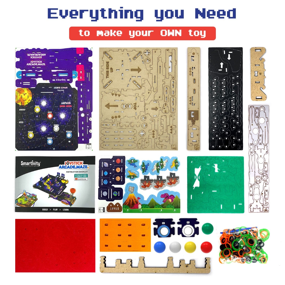 سمارتيفيتي مجموعة علوم متاهة آركيد عصا التحكم للجنسين، 8-10 سنوات