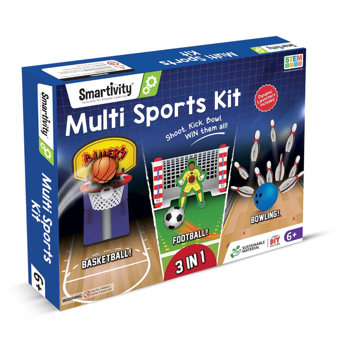 سمارتيفيتي مجموعة الرياضات المتعددة للجنسين، 8-10 سنوات