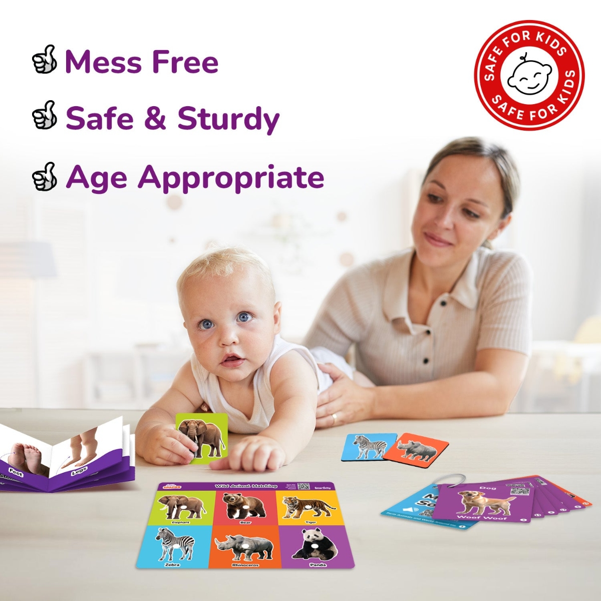 سمارتيفيتي صندوق اللعب الأول للأطفال، 0-2 سنوات