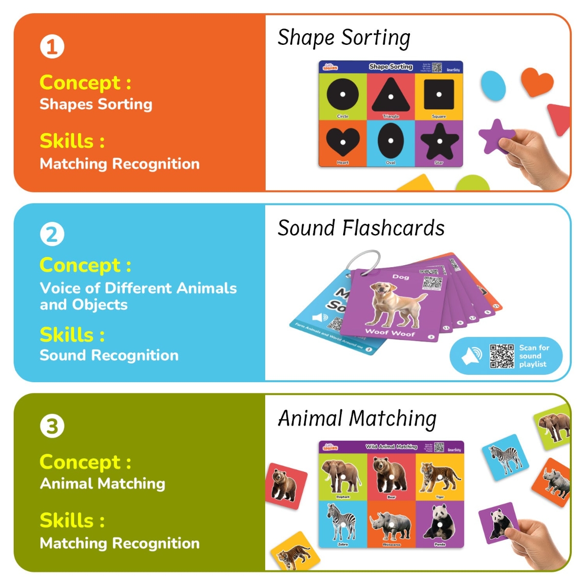 سمارتيفيتي صندوق اللعب الأول للأطفال، 0-2 سنوات