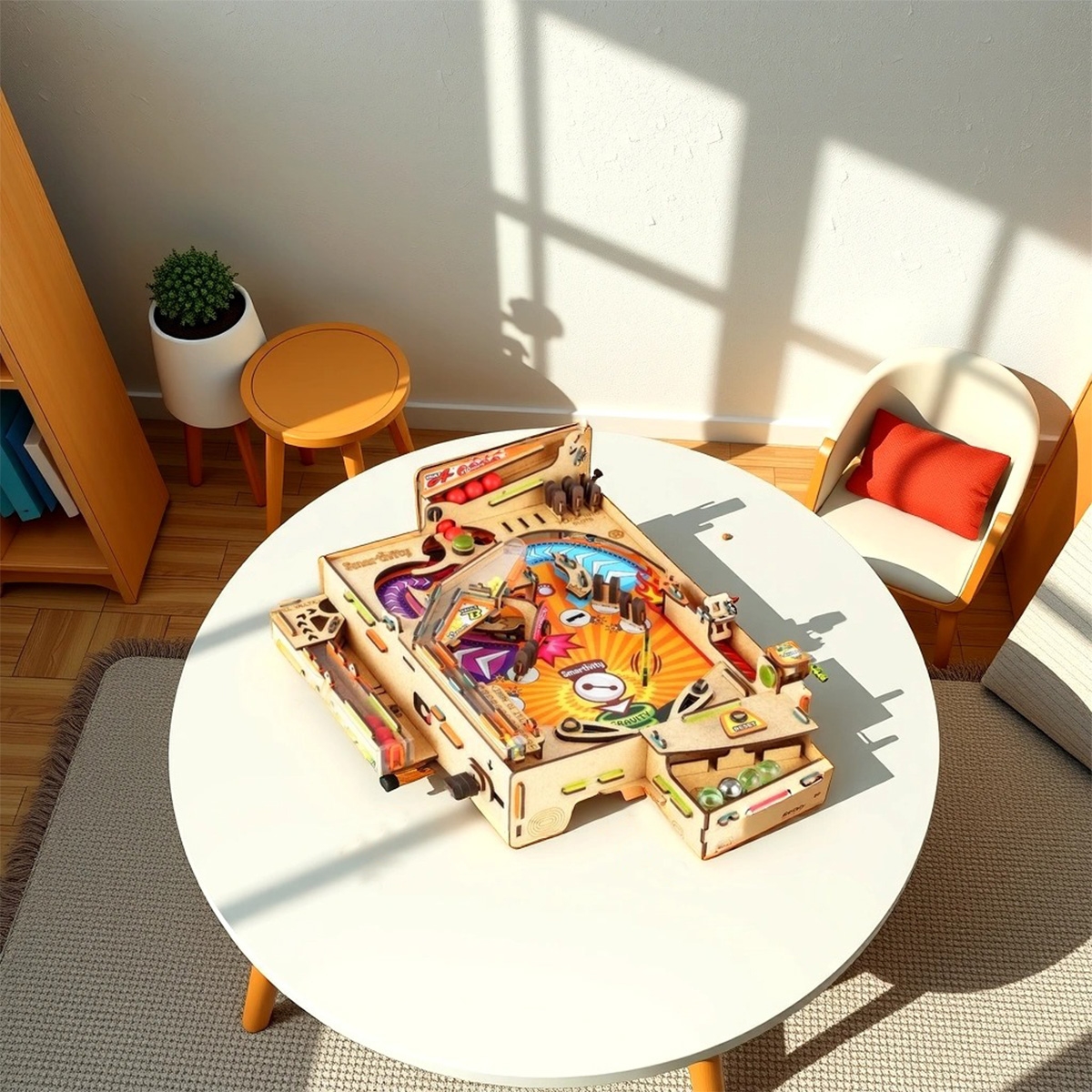 سمارتيفيتي ماكينة بينبول للجنسين، 8-10 سنوات