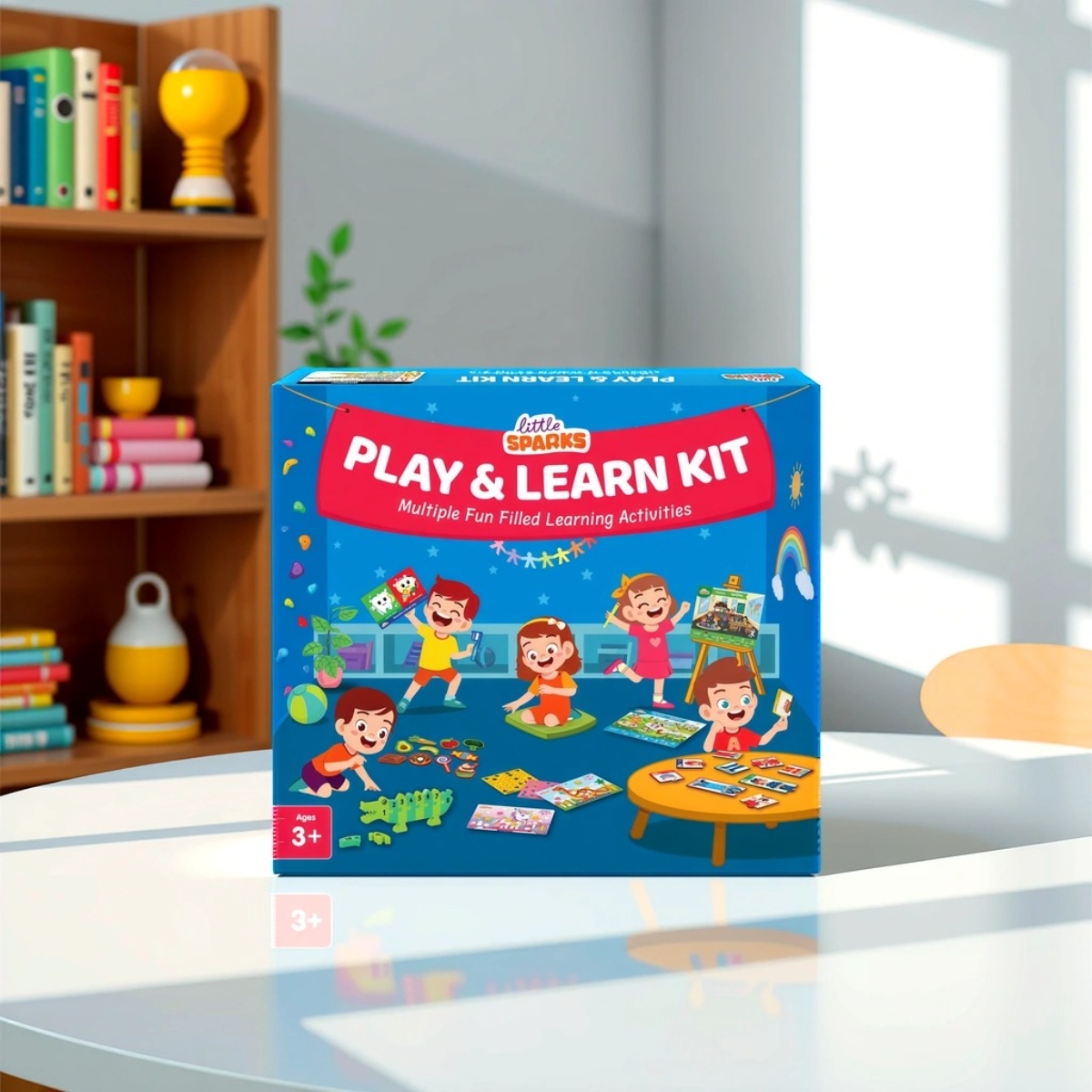 سمارتيفيتي مجموعة علوم اللعب والتعلم للجنسين، 3-4 سنوات