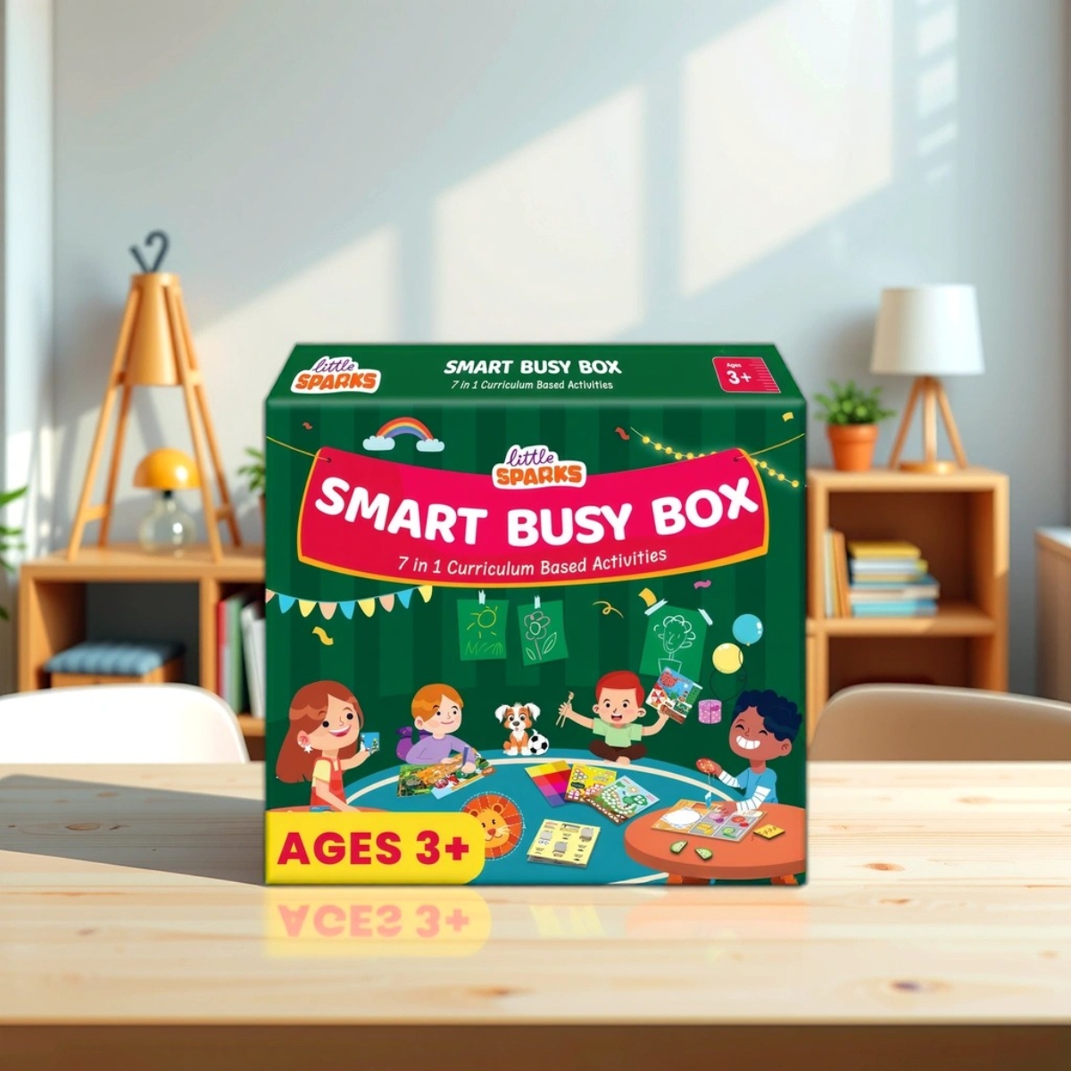 سمارتيفيتي صندوق ذكي مشغول للجنسين، 5-7 سنوات