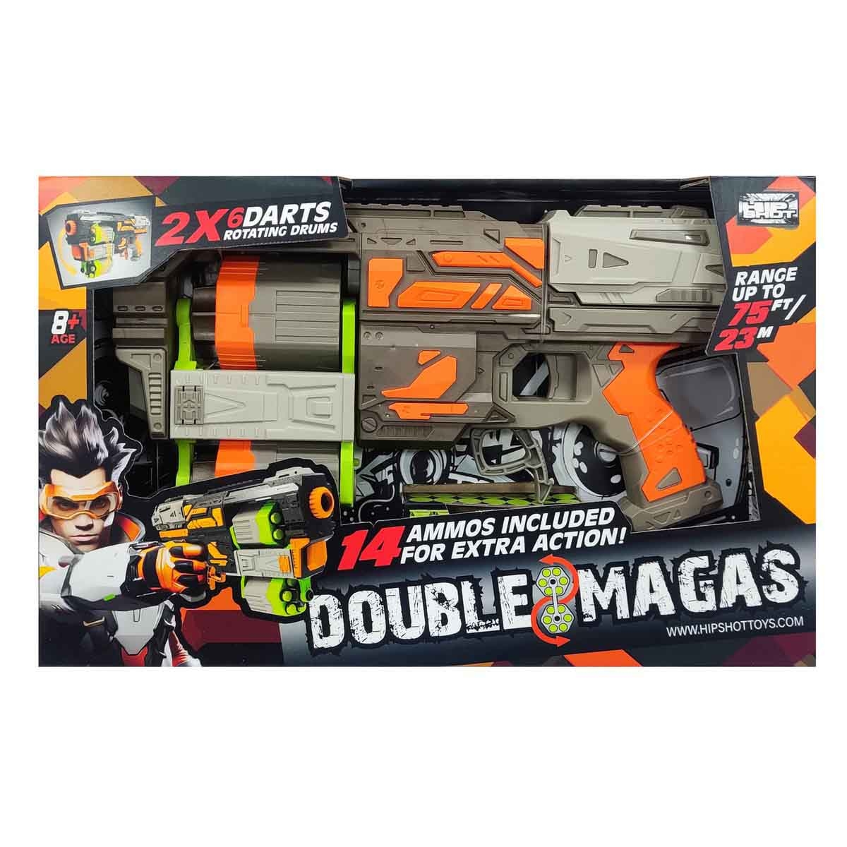 هيب شوت لعبة قاذف إسفنجي موديل FJ9008 للجنسين، عمر 8-10 سنوات