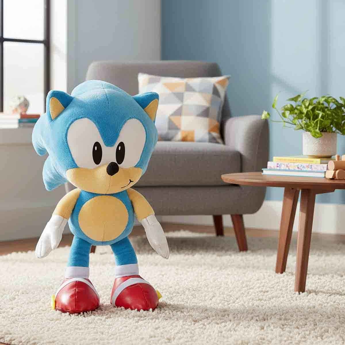 سونيك دمية محشوة هيدجهوج مقاس 20 انش متنوعة للاطفال من عمر 3-4 سنوات
