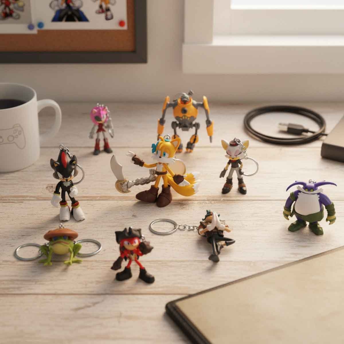 سونيك ميدالية فيغر 2.5 إنش منوعة للجنسين، 5-7 سنوات