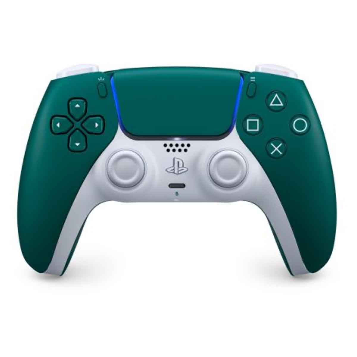 سوني دوال سينس وحدة تحكم لاسلكية باللون الأخضر ألباين لجهاز بلايستيشن 5