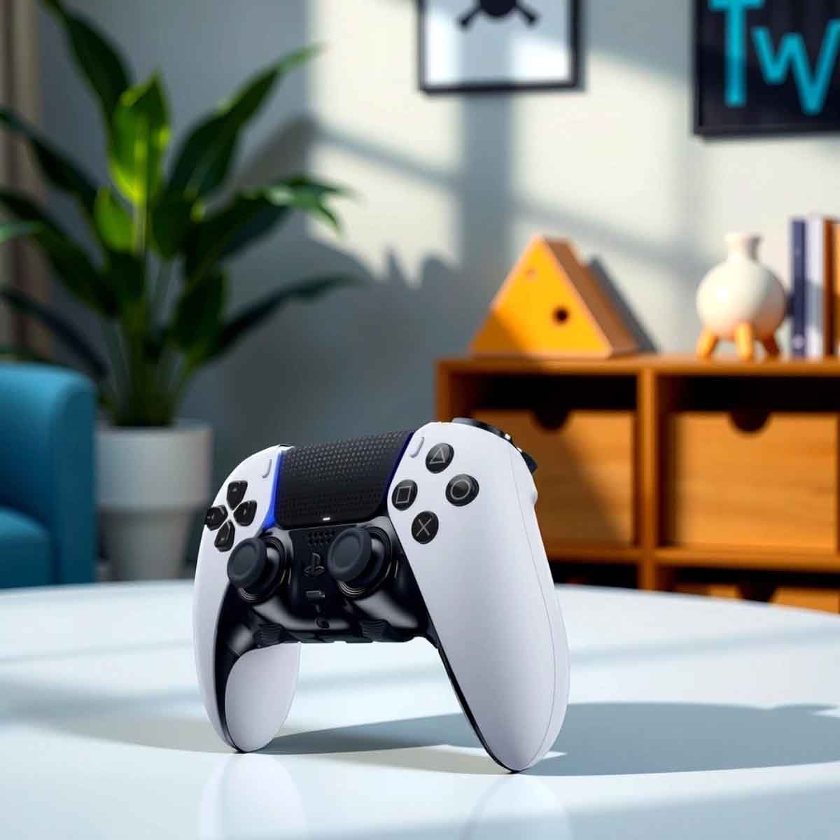 سوني بلايستيشن 5 نسخة السعودية الإصدار الرقمي سعة 1 تيرابايت مع حزمة وحدة تحكم دوال سينس إيدج (نسخة السعودية) أبيض