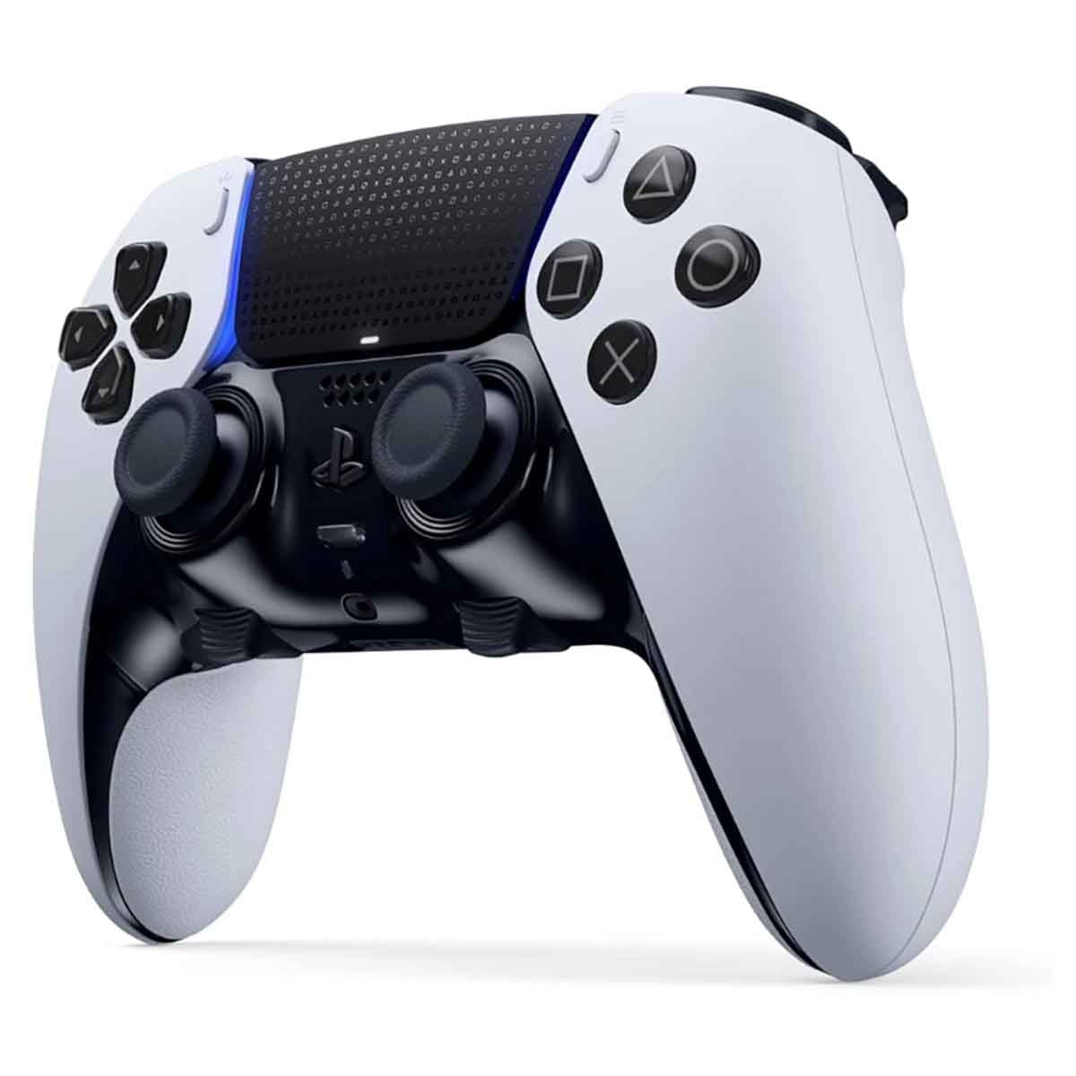 سوني بلايستيشن 5 نسخة السعودية الإصدار الرقمي سعة 1 تيرابايت مع حزمة وحدة تحكم دوال سينس إيدج (نسخة السعودية) أبيض