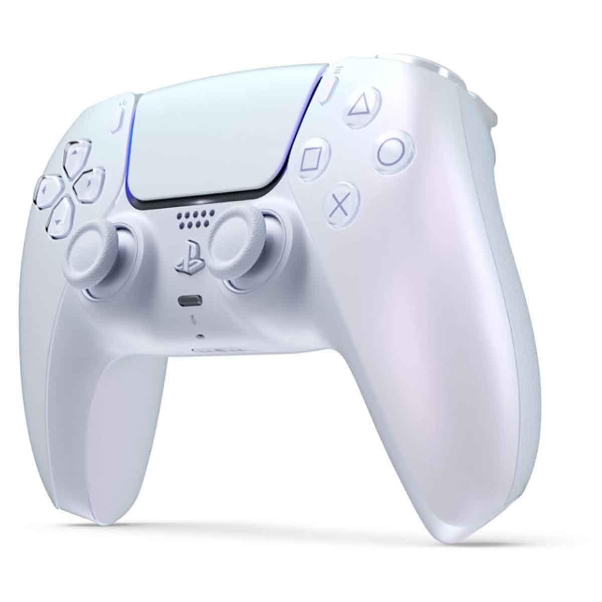 سوني بلايستيشن 5 نسخة السعودية الإصدار الرقمي سعة 1 تيرابايت مع حزمة وحدة تحكم دوال سينس (نسخة السعودية) كروما بيرل